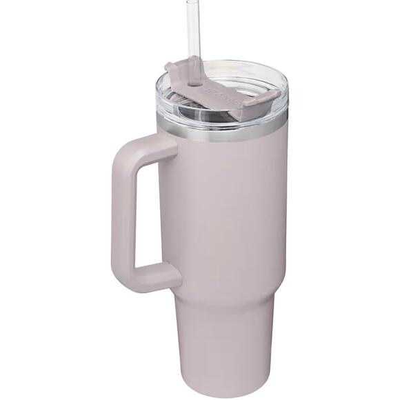 ABALONE Stanley Adventure Quencher Travel Tumbler 40 oz Light Purple Lavender - Picture 2 of 9